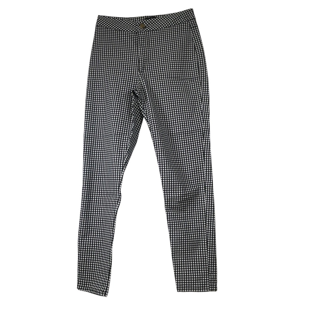 PS‎ LA Black White Gingham Checkered Pants Women's XS Casual Everyday